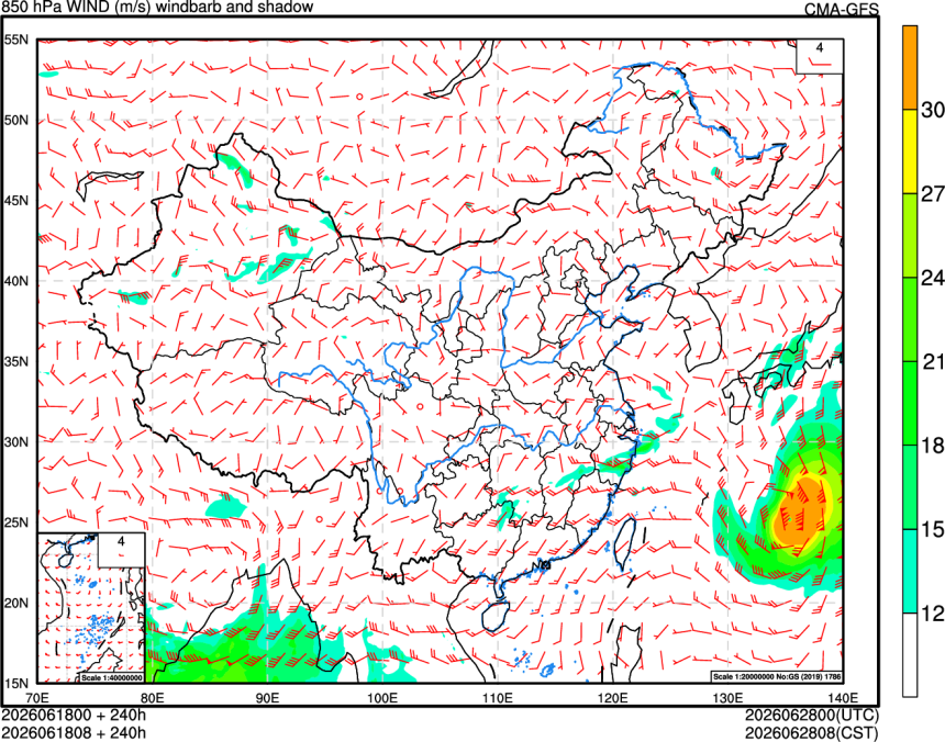 06/18 00时 +240小时