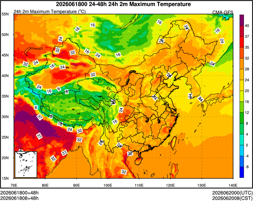 06/18 00时 +048小时