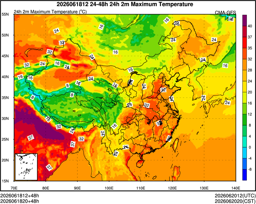 06/18 12时 +048小时