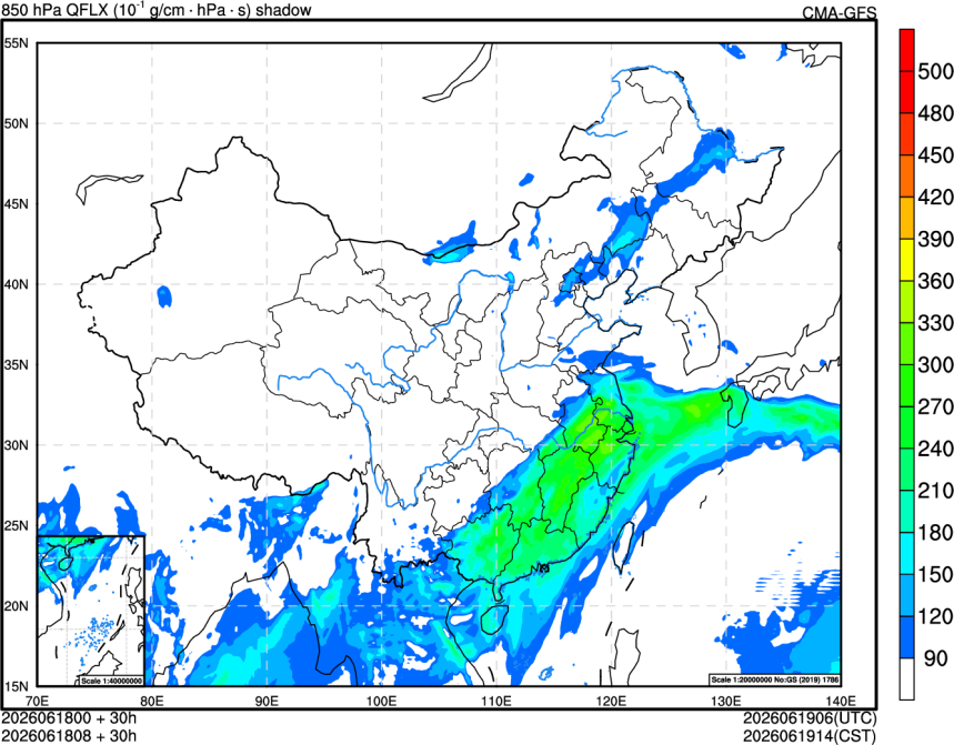 06/18 00时 +030小时