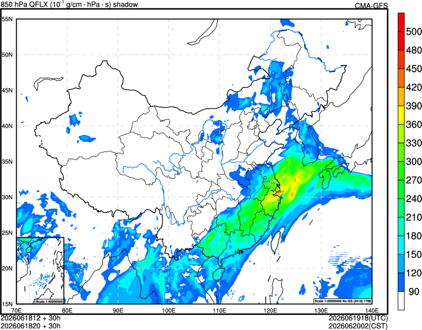 06/18 12时 +030小时