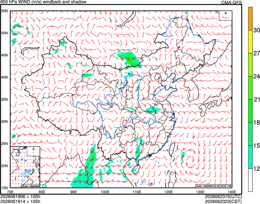 06/19 06时 +105小时