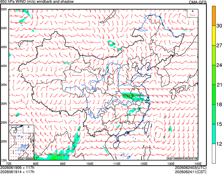 06/19 06时 +117小时