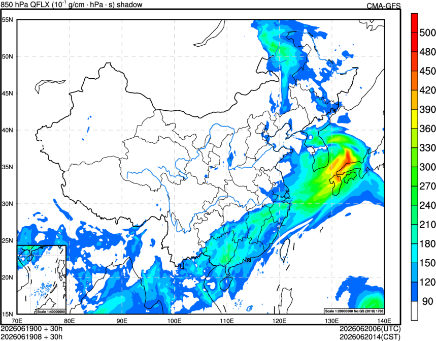06/19 00时 +030小时