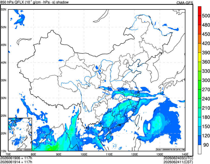 06/19 06时 +117小时