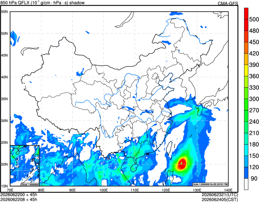 06/22 00时 +045小时