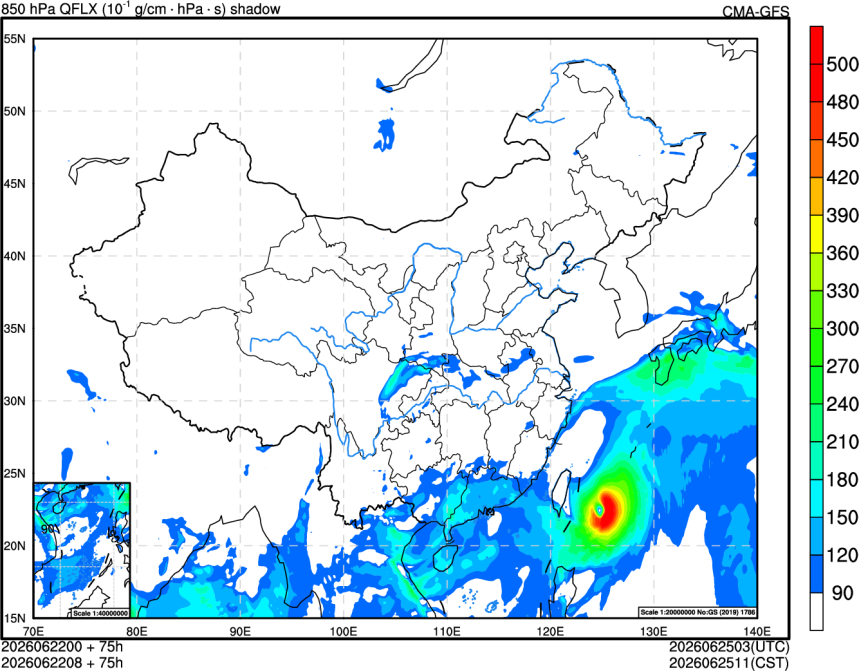 06/22 00时 +075小时