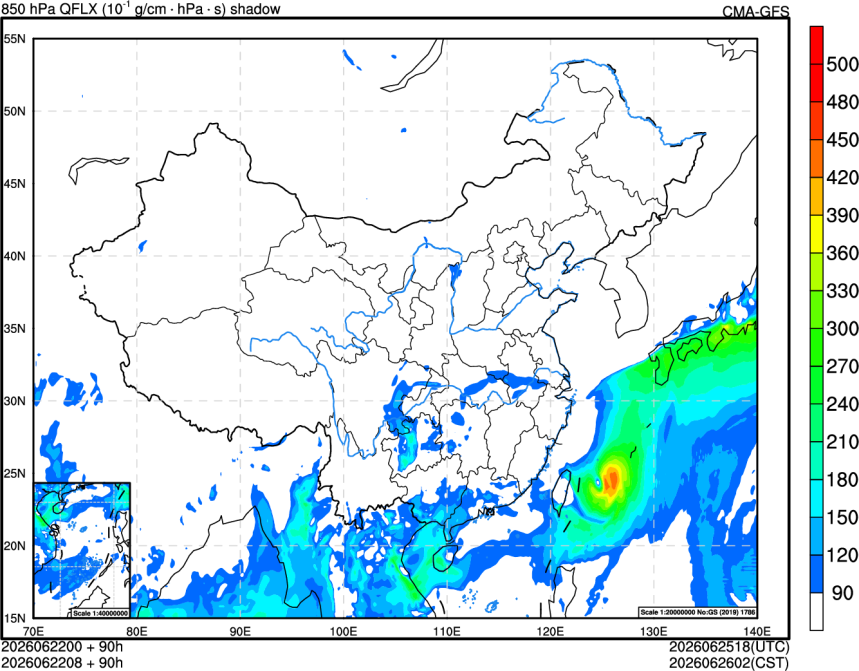 06/22 00时 +090小时