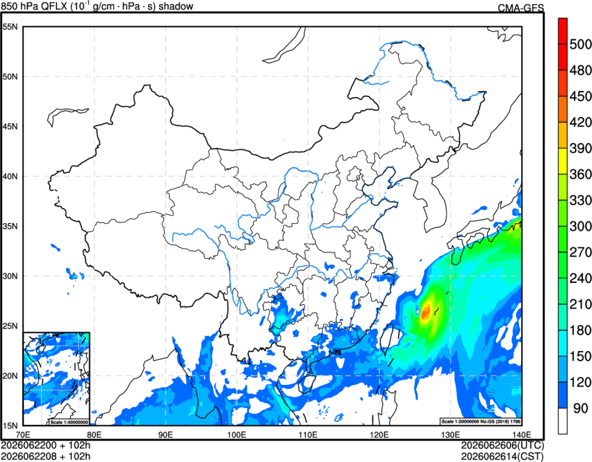 06/22 00时 +102小时