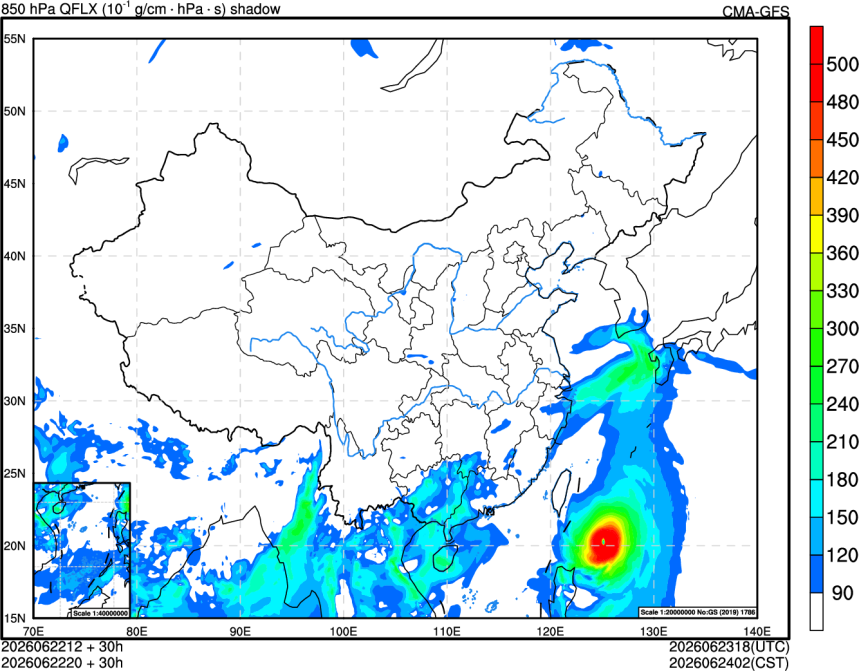06/22 12时 +030小时
