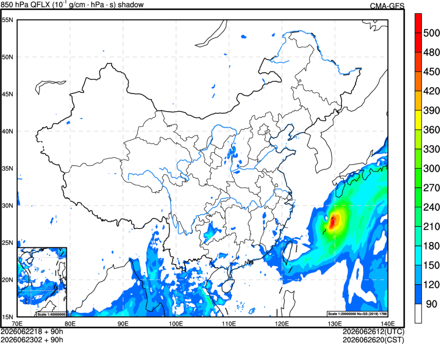 06/22 18时 +090小时