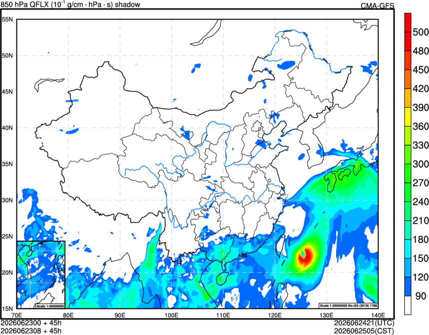 06/23 00时 +045小时