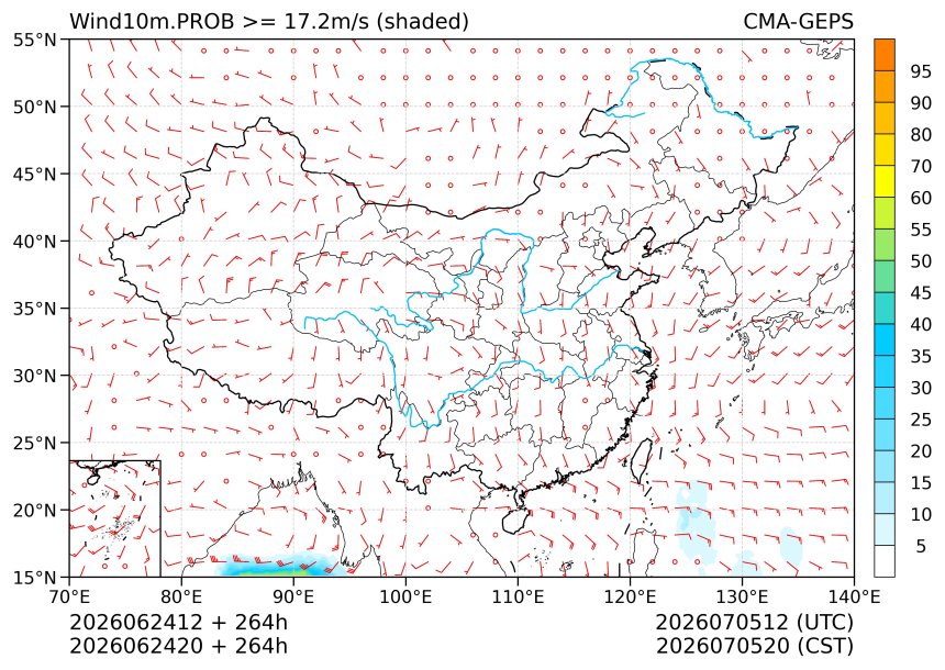 06/24 20时 +264小时