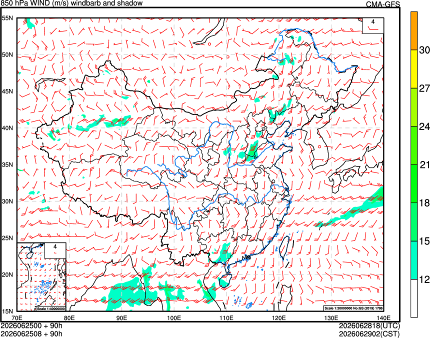 06/25 00时 +090小时