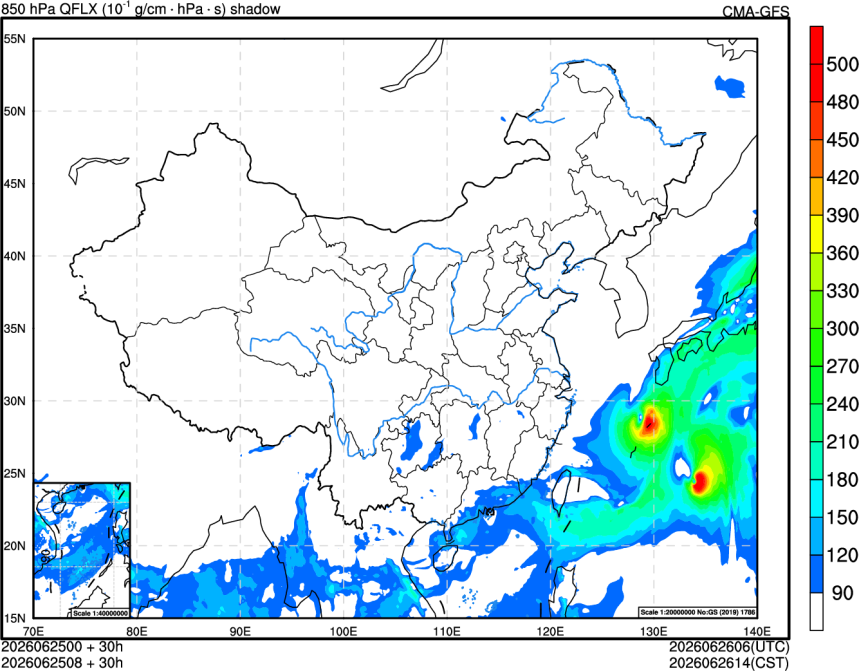 06/25 00时 +030小时