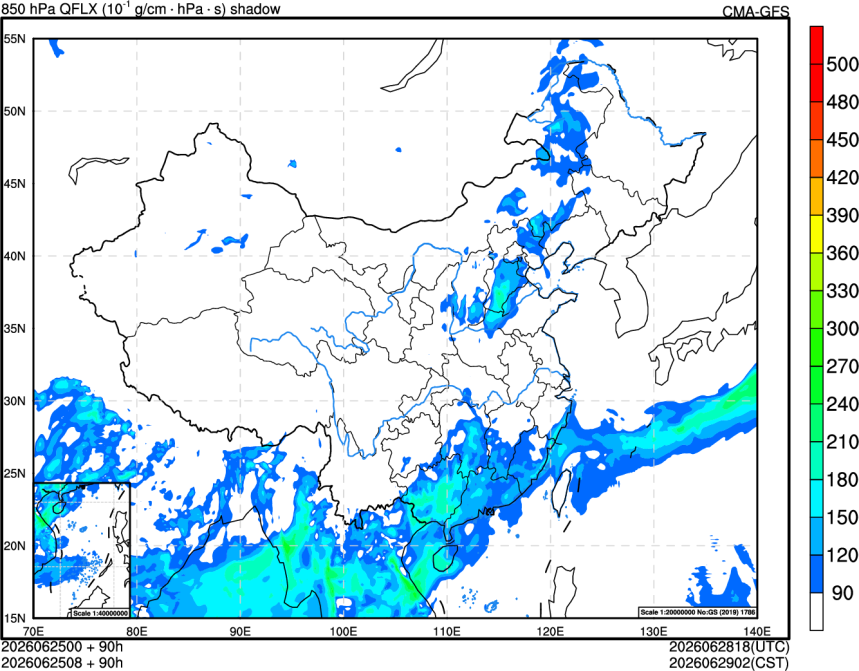 06/25 00时 +090小时