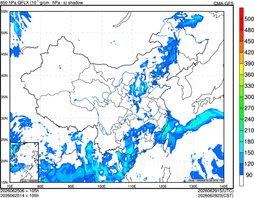 06/25 06时 +105小时