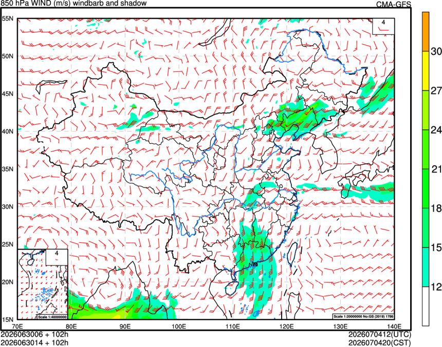 06/30 06时 +102小时
