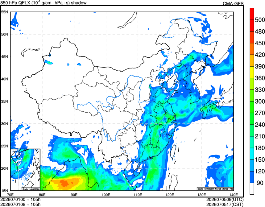07/01 00时 +105小时