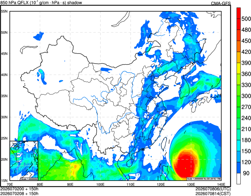 07/02 00时 +150小时