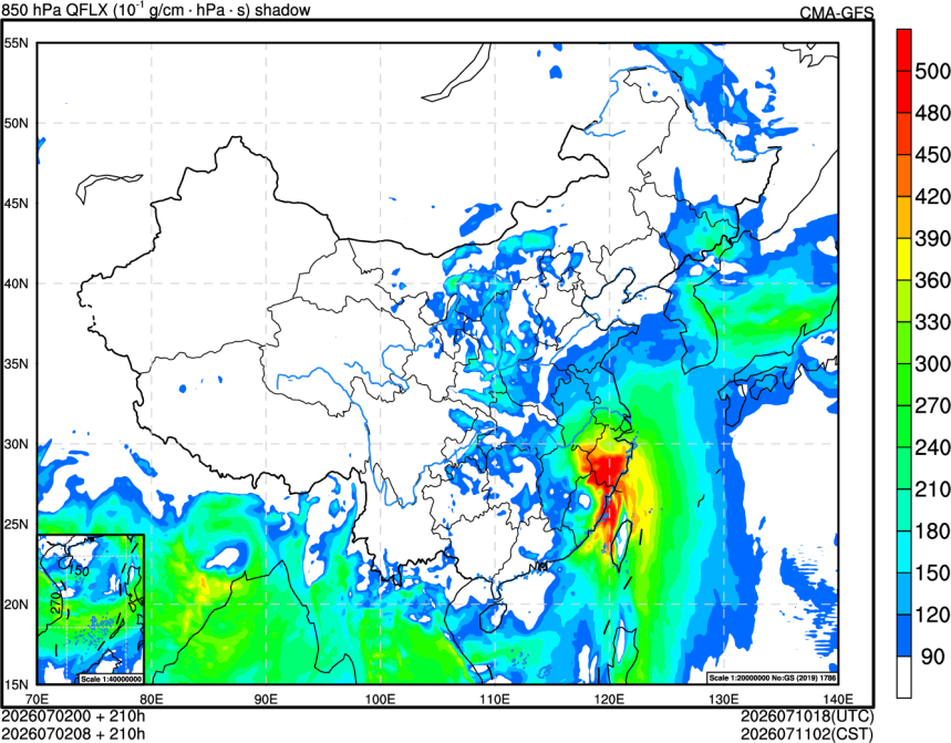 07/02 00时 +210小时