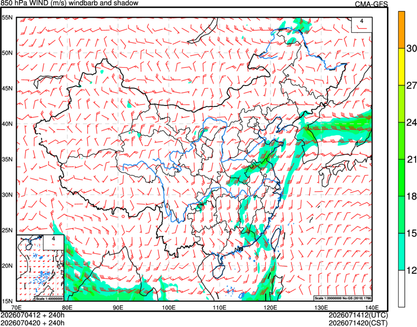 07/04 12时 +240小时