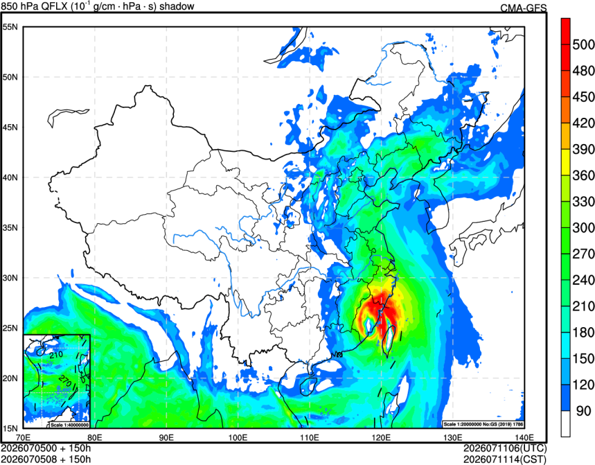 07/05 00时 +150小时