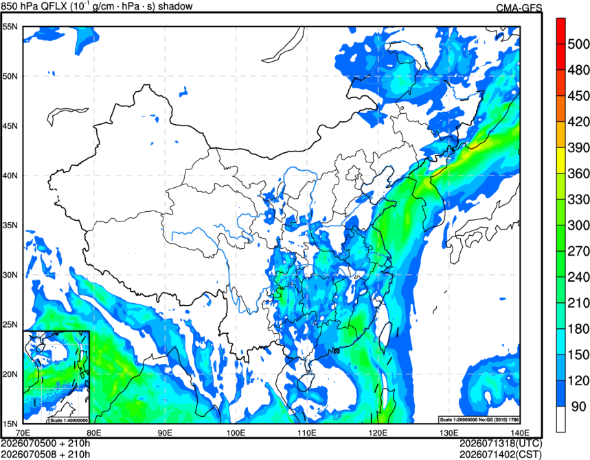 07/05 00时 +210小时