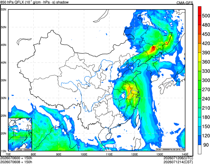 07/06 00时 +150小时
