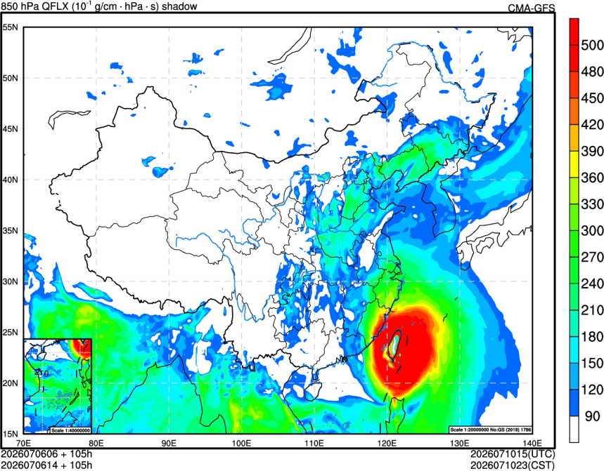 07/06 06时 +105小时