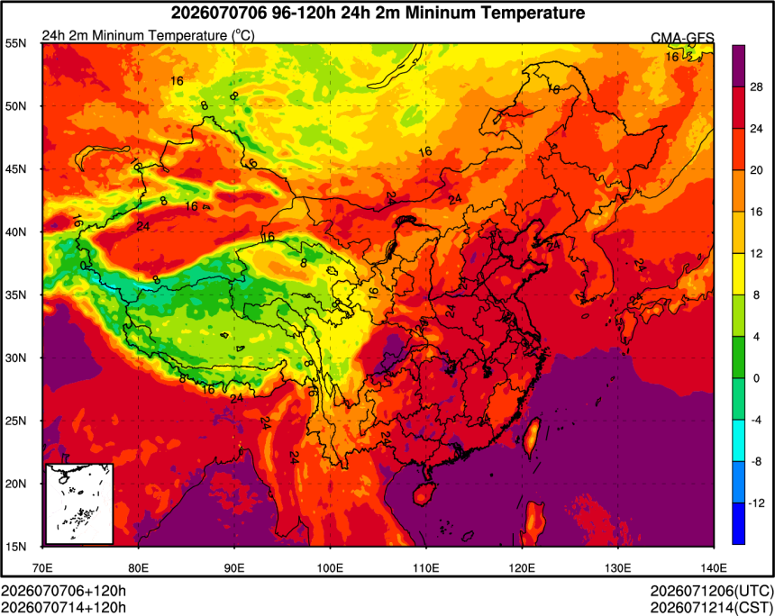 07/07 06时 +120小时