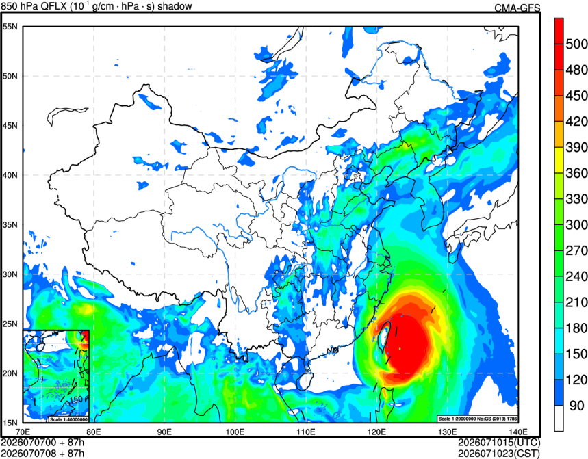 07/07 00时 +087小时