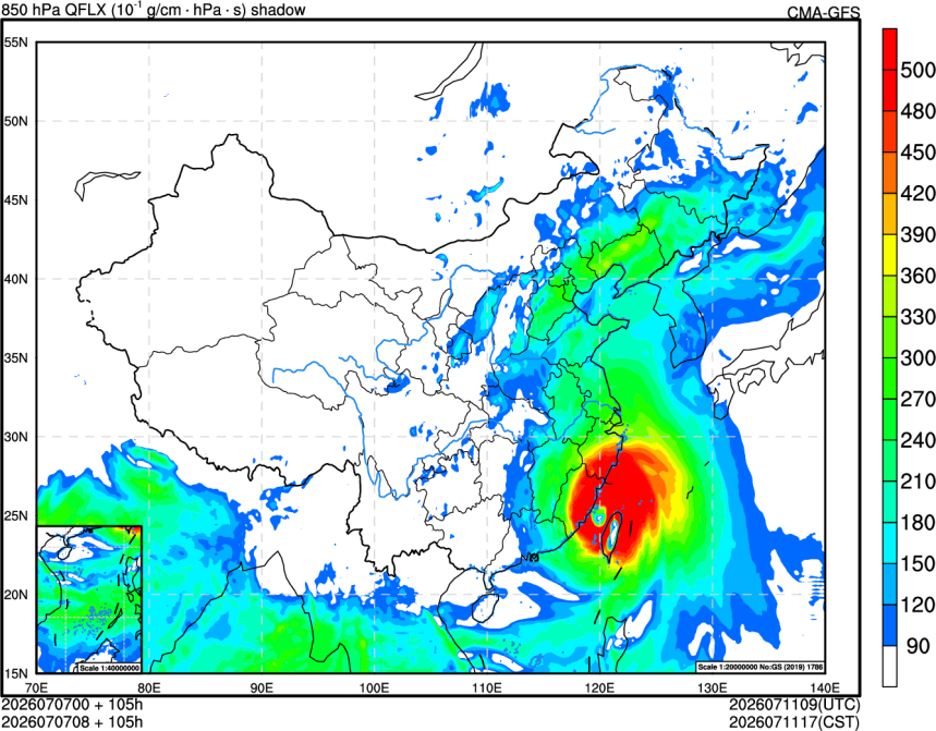07/07 00时 +105小时