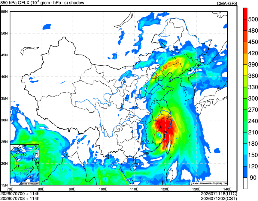 07/07 00时 +114小时