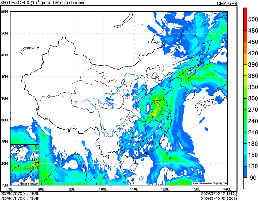 07/07 00时 +156小时