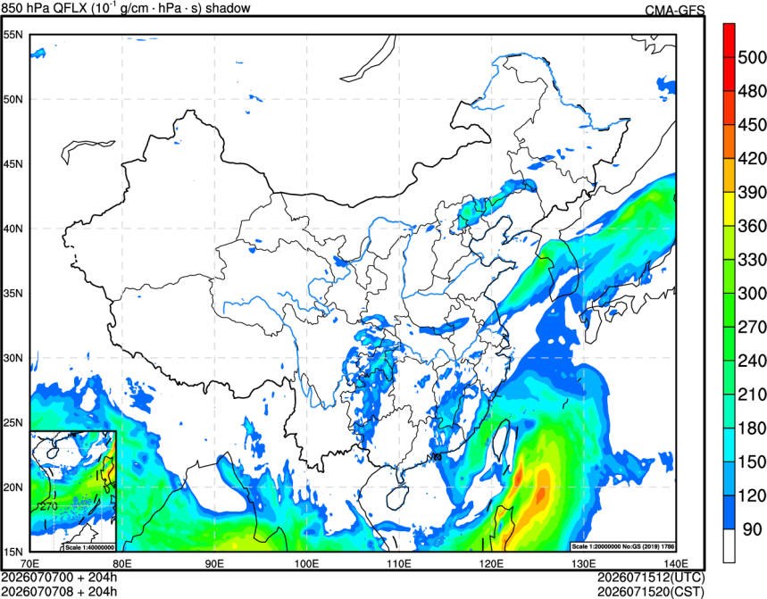07/07 00时 +204小时
