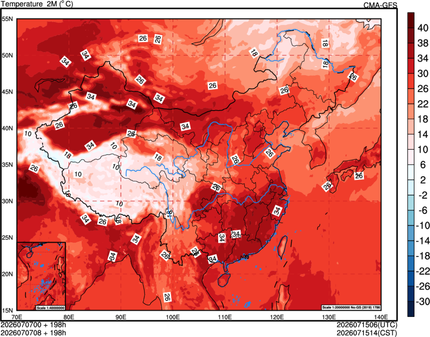 07/07 00时 +198小时