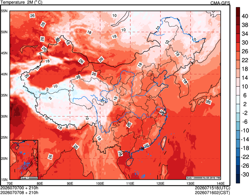 07/07 00时 +210小时
