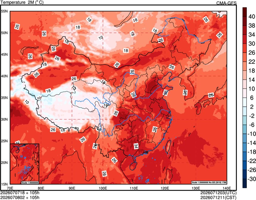 07/07 18时 +105小时