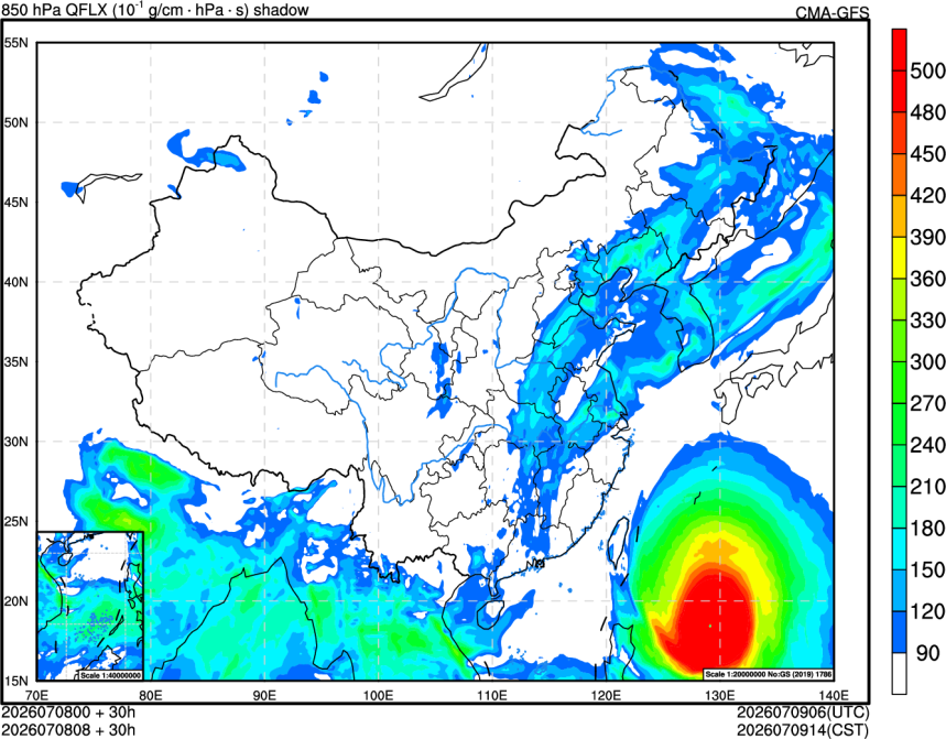 07/08 00时 +030小时
