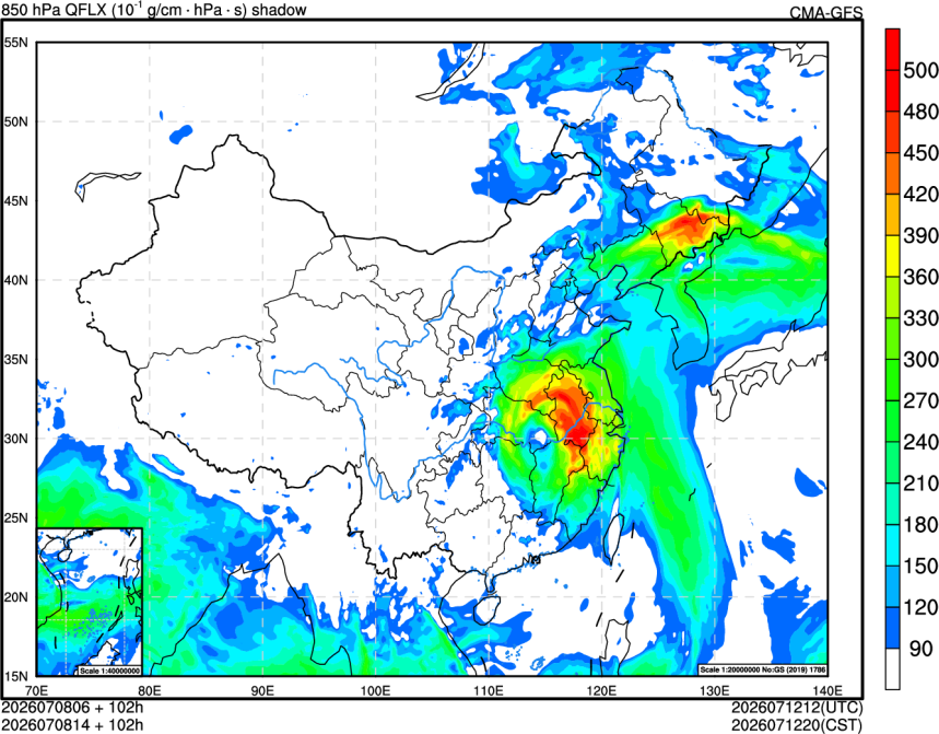 07/08 06时 +102小时