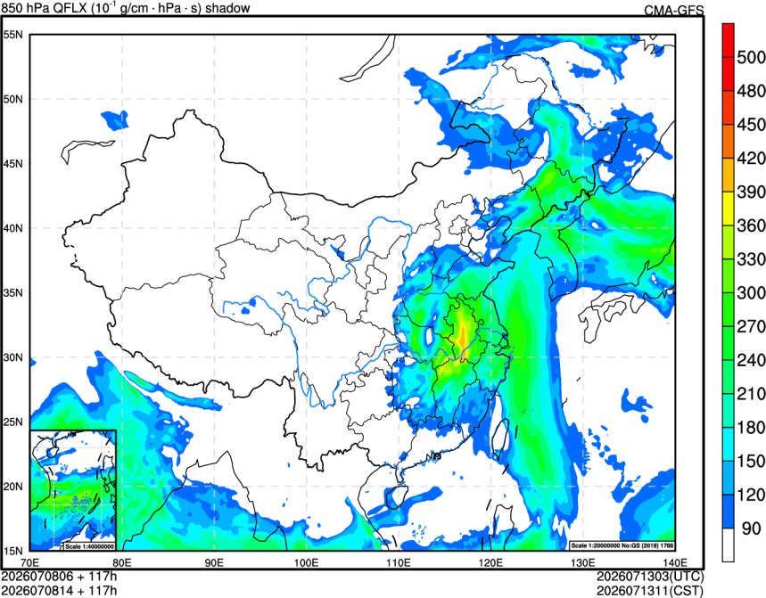 07/08 06时 +117小时