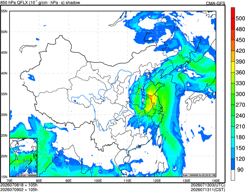 07/08 18时 +105小时
