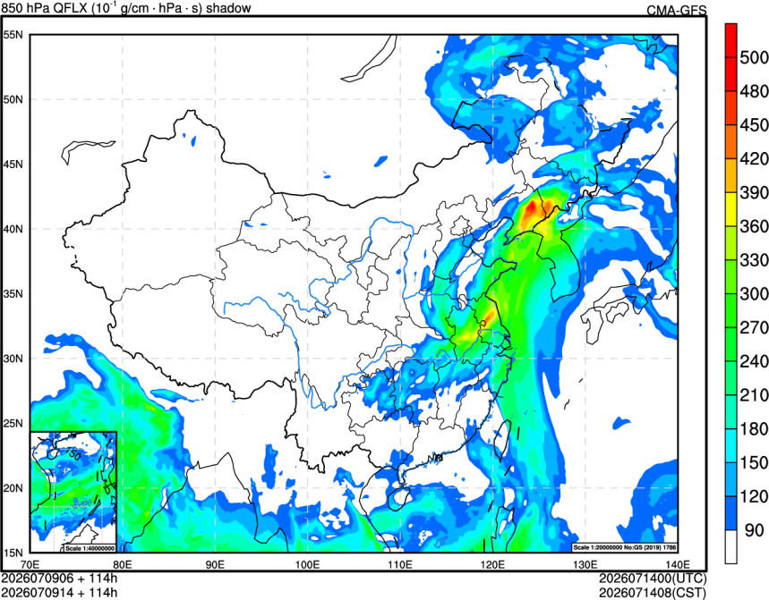 07/09 06时 +114小时