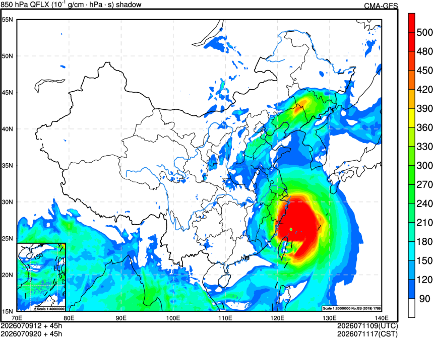 07/09 12时 +045小时