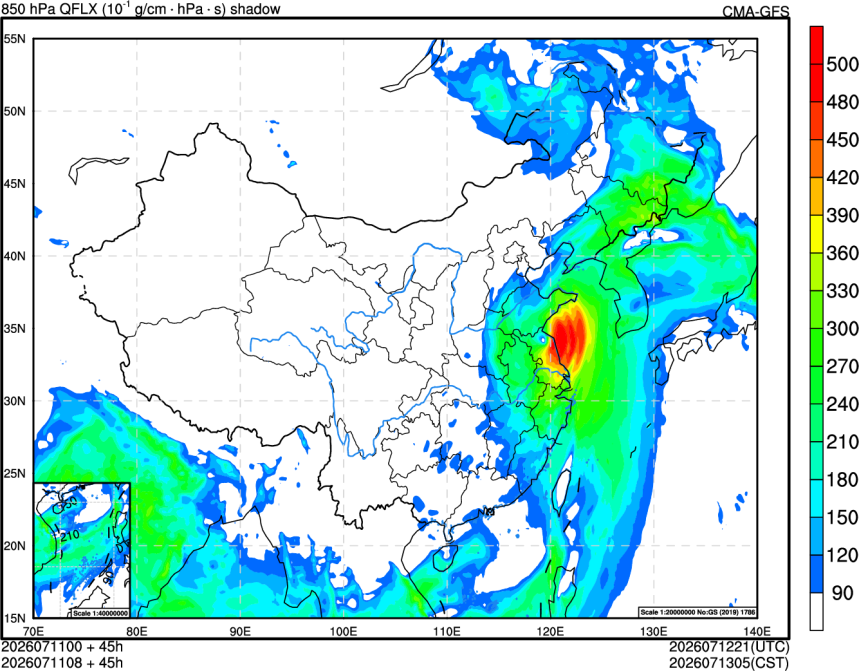 07/11 00时 +045小时