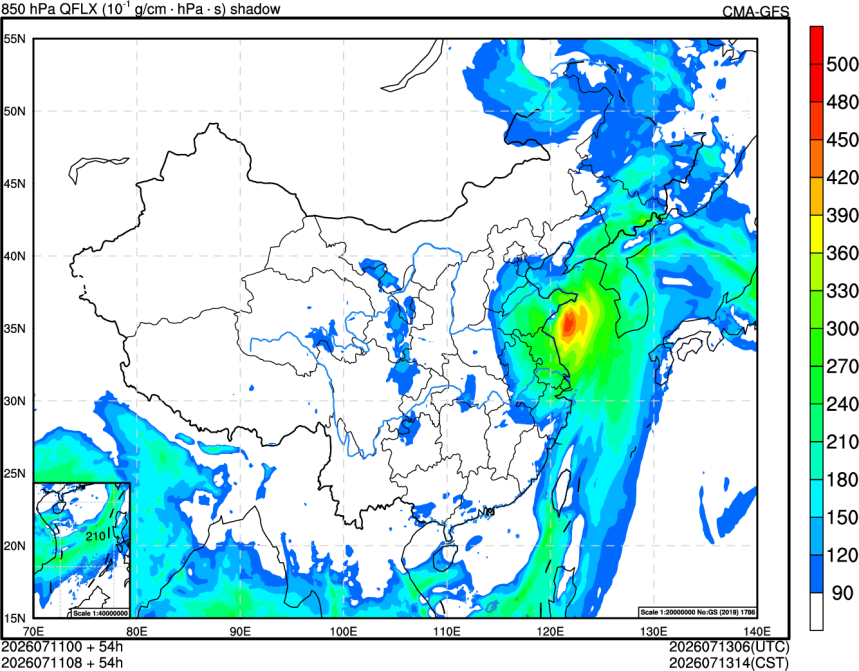 07/11 00时 +054小时
