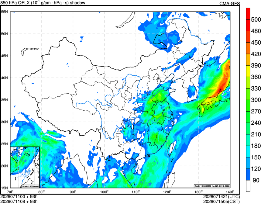 07/11 00时 +093小时