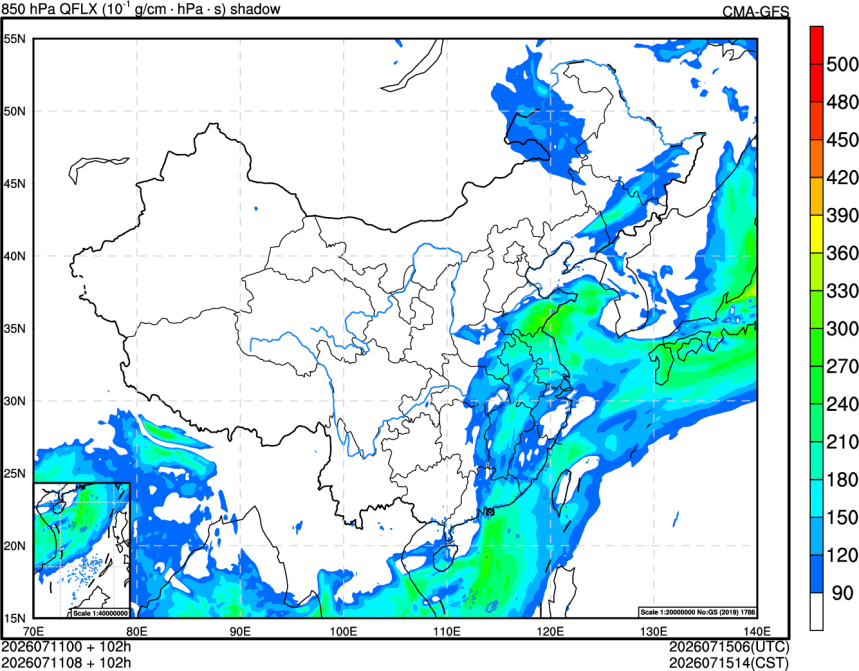 07/11 00时 +102小时
