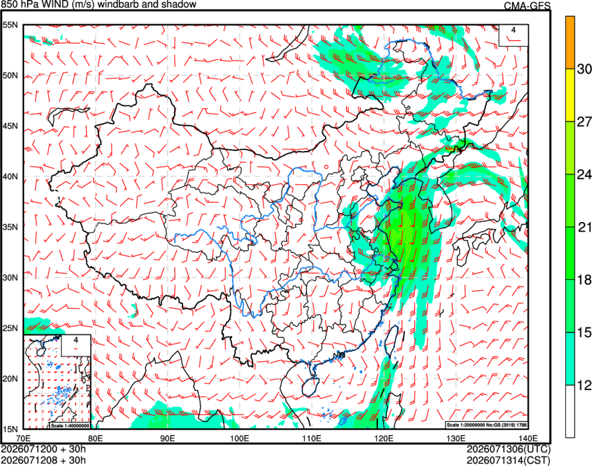 07/12 00时 +030小时